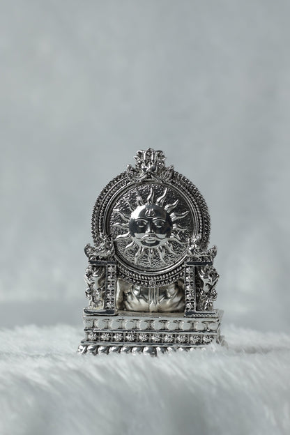 14 Silver Plated antique finish Maa Laxmi