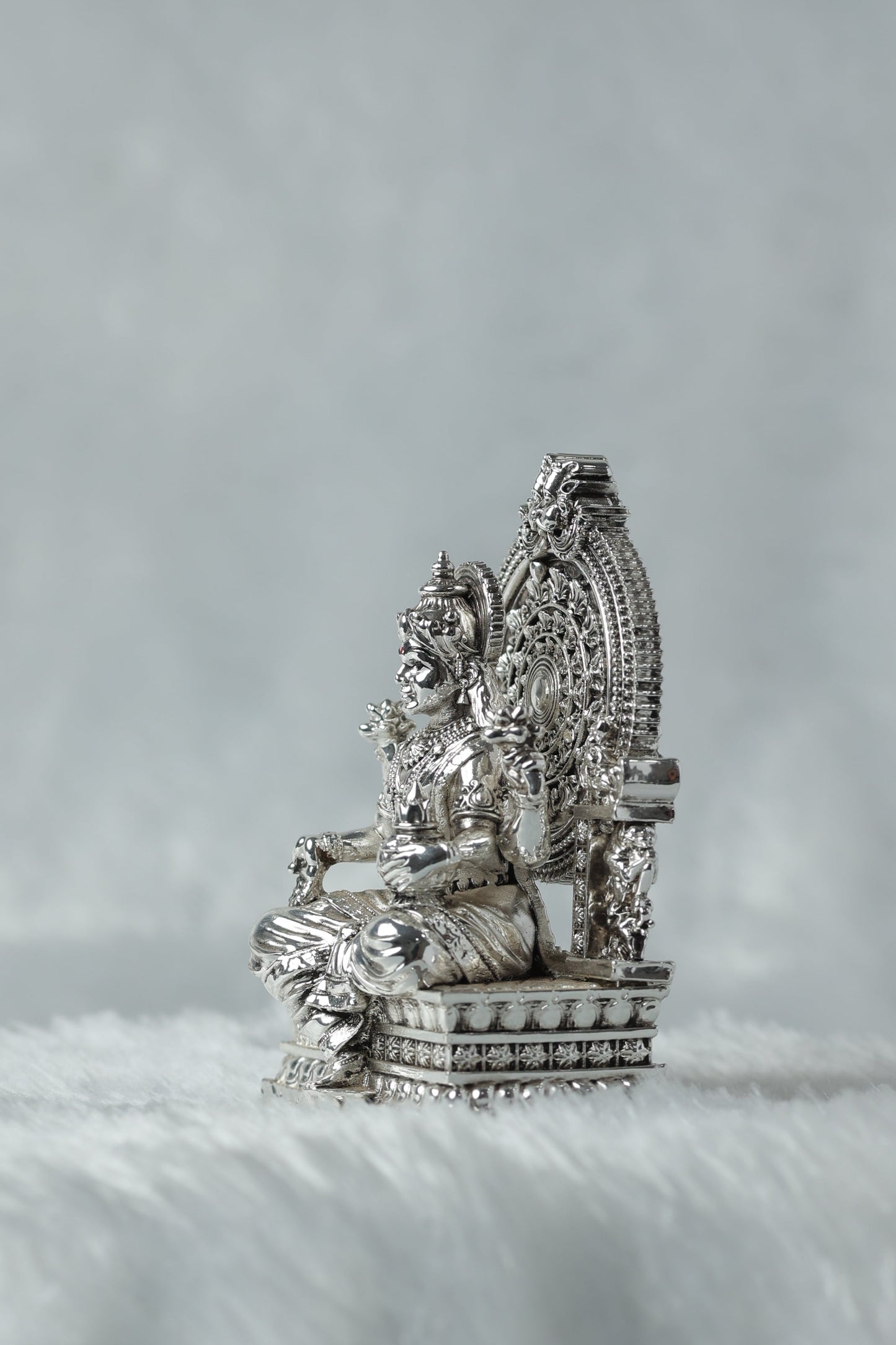 14 Silver Plated antique finish Maa Laxmi