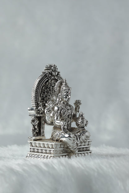 14 Silver Plated antique finish Maa Laxmi