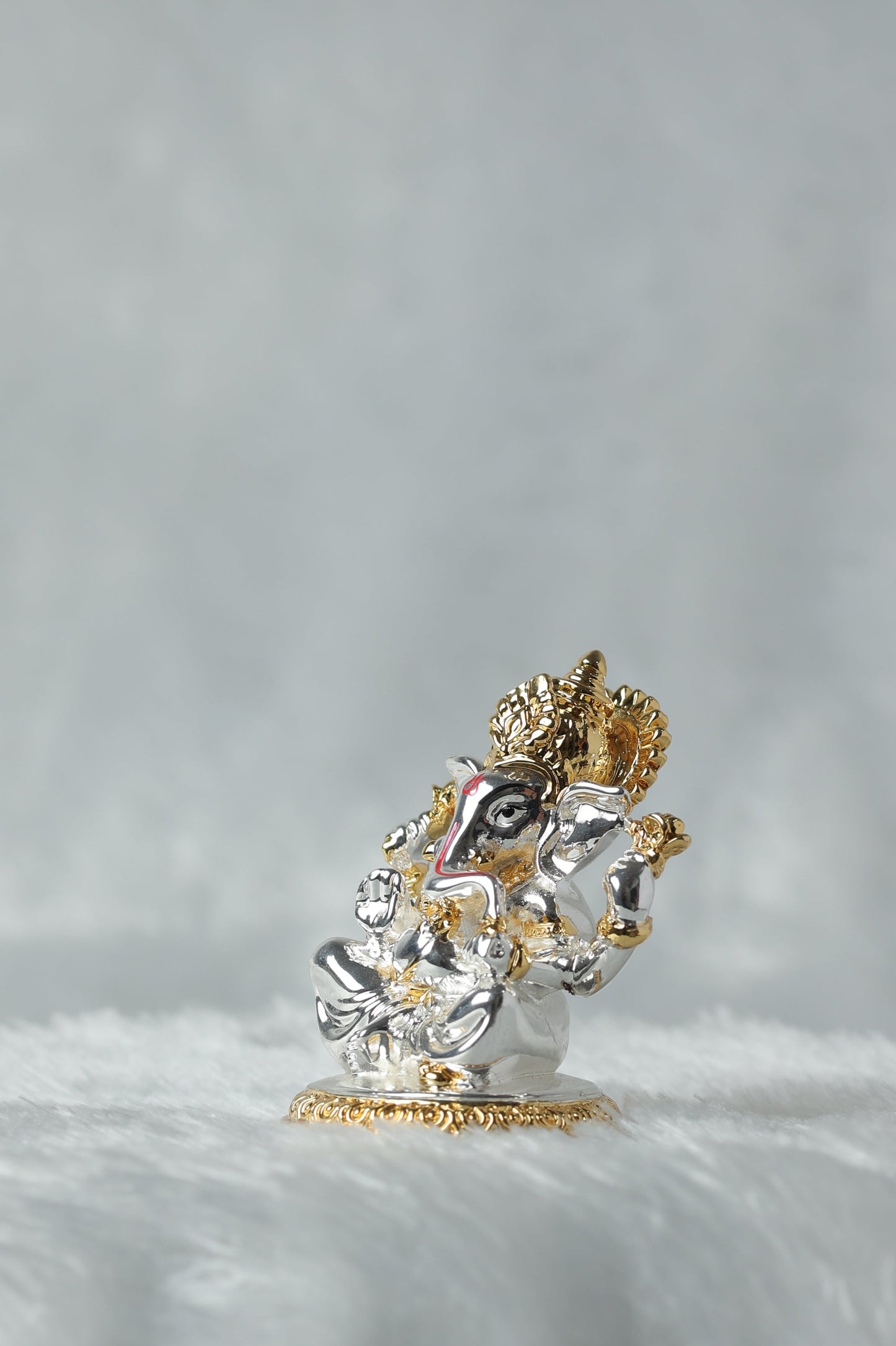 10 Gold and Silver plated Ganpati Ji