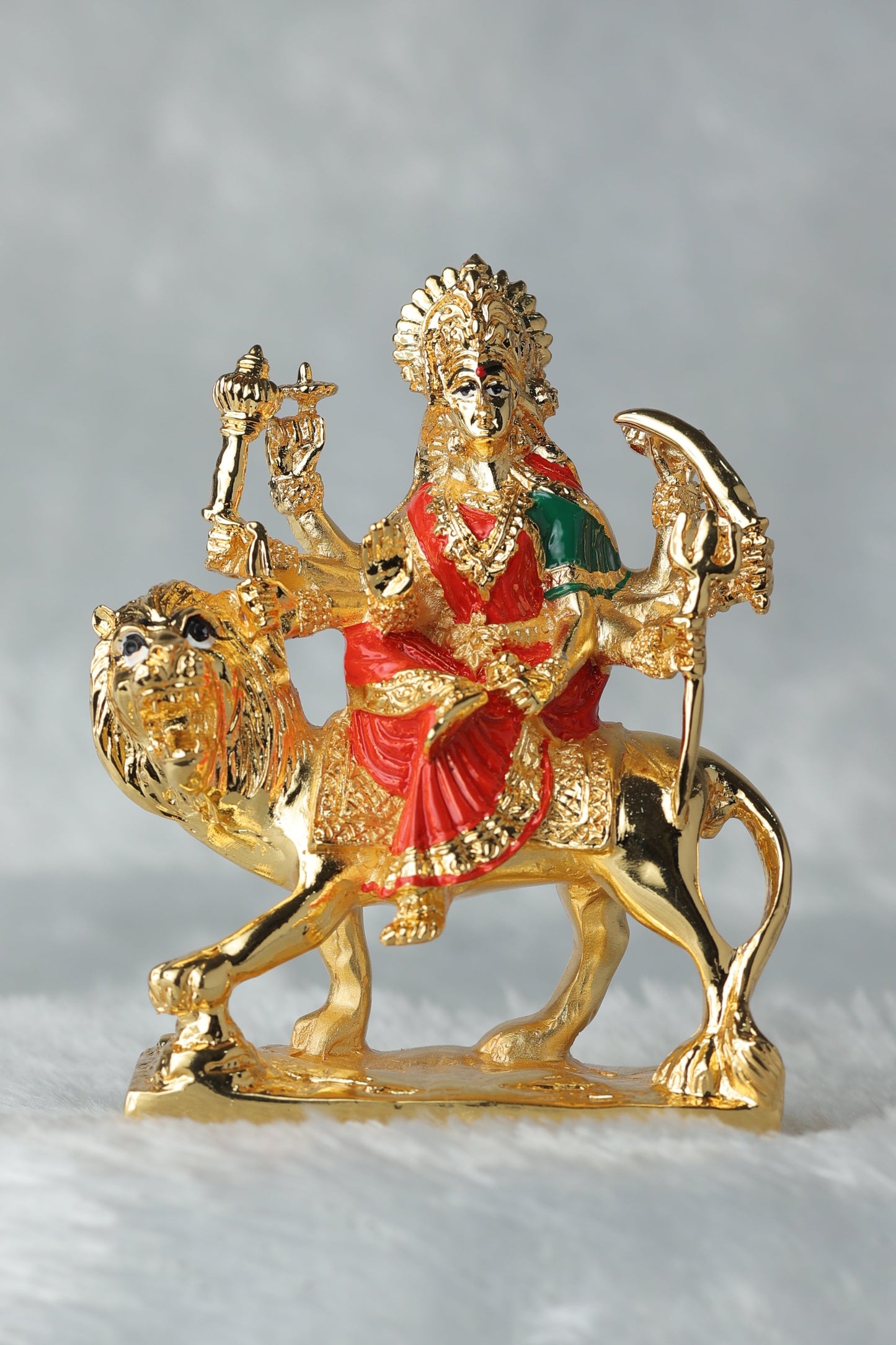 43 Gold Plated Shera Vali Mata