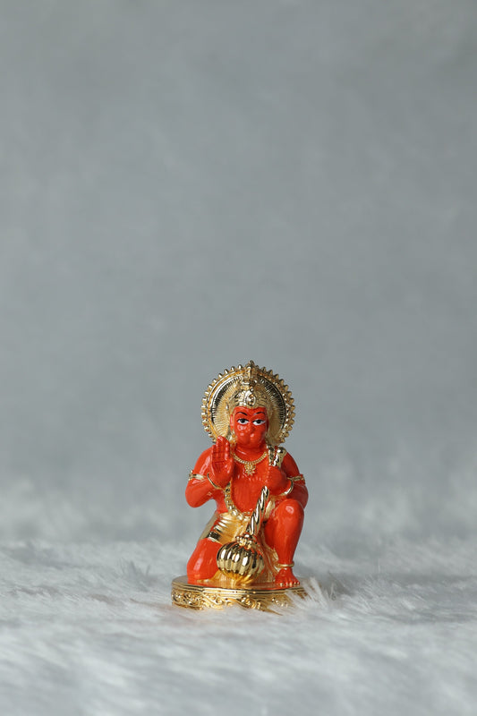 30 Gold Plated Ashirvad Hanuman