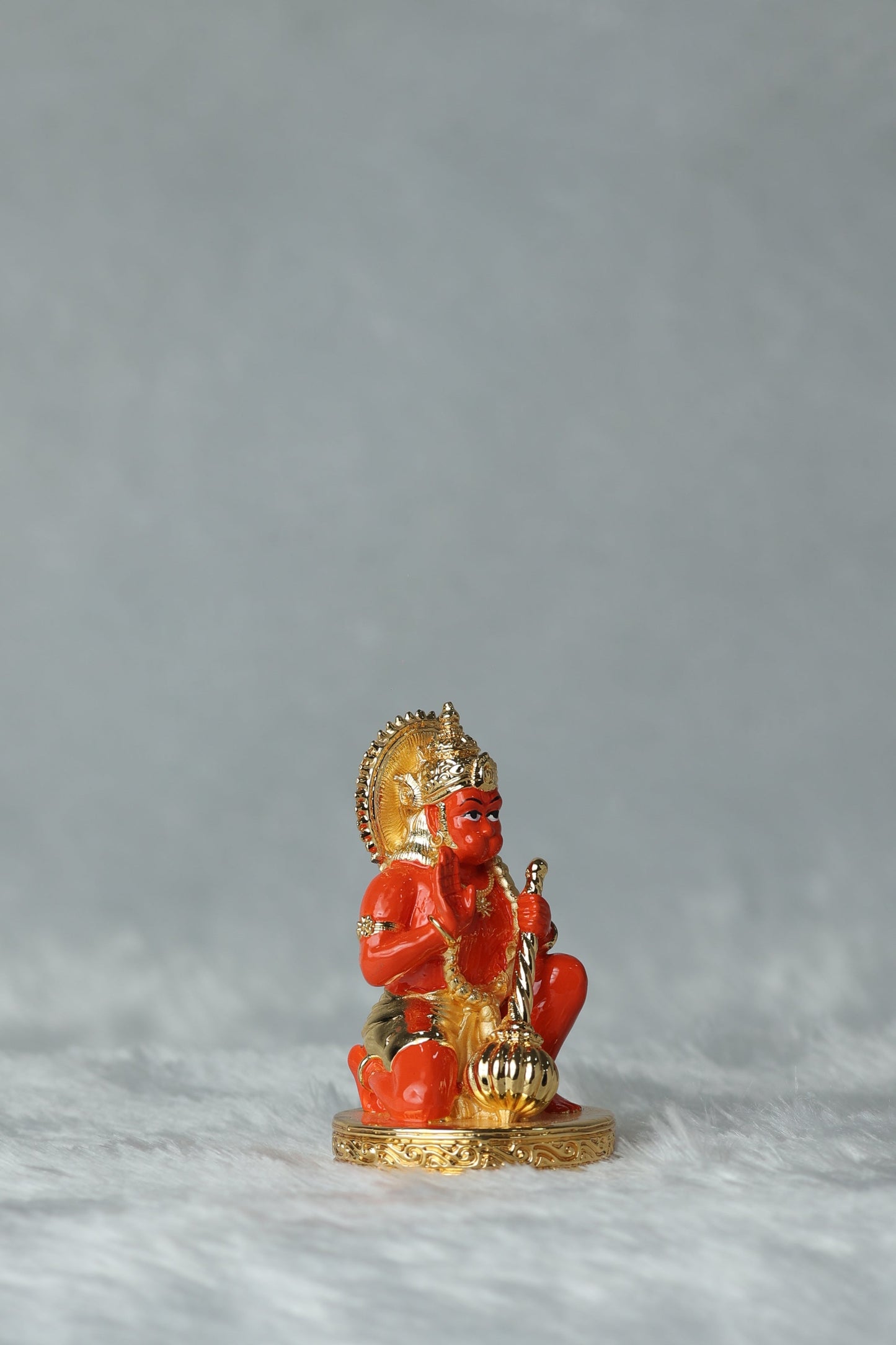 30 Gold Plated Ashirvad Hanuman