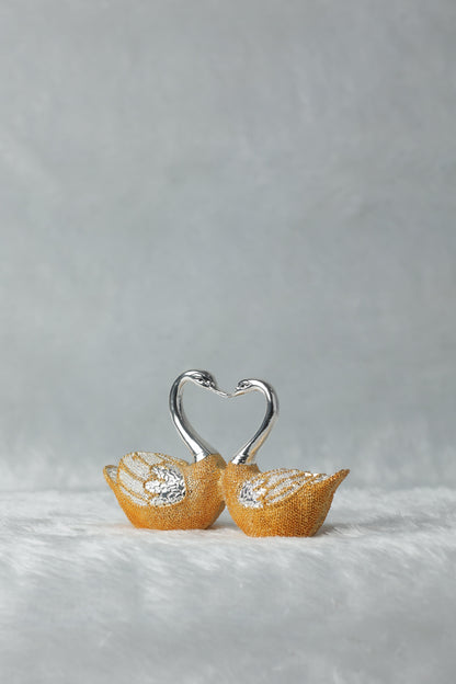 31 Gold and Silver plated Love Birds