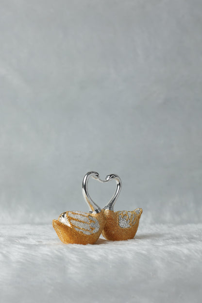 31 Gold and Silver plated Love Birds