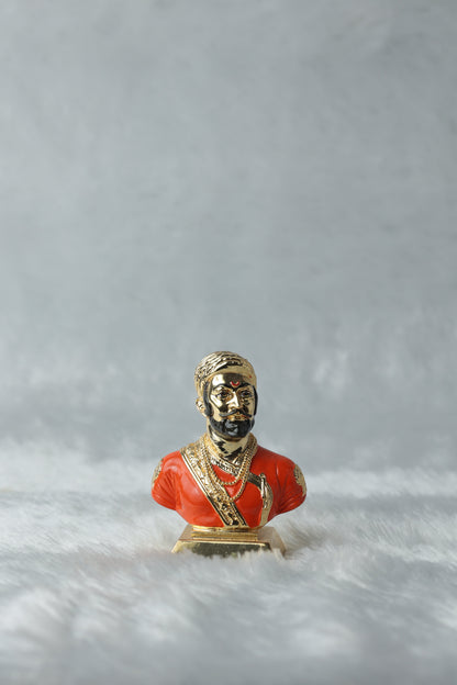 44 Gold plated Chatrapati Shivaji Maharaj