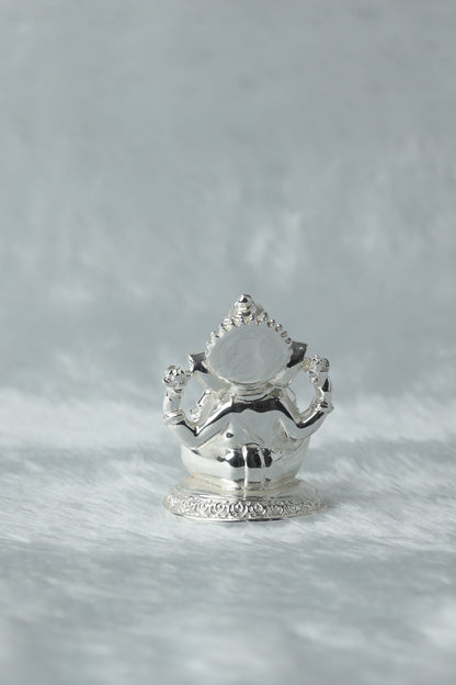 41 Silver plated Ganpati