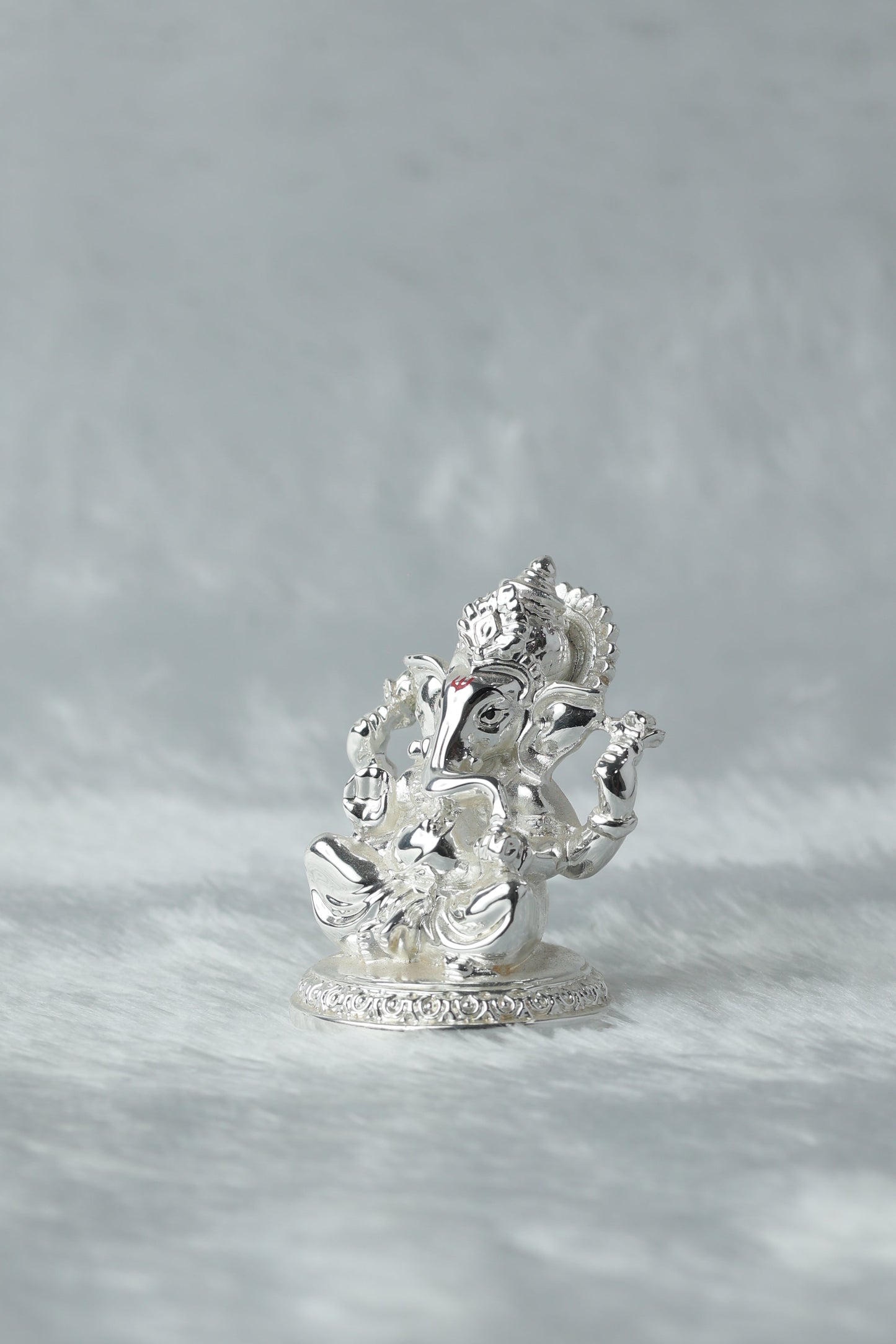 41 Silver plated Ganpati